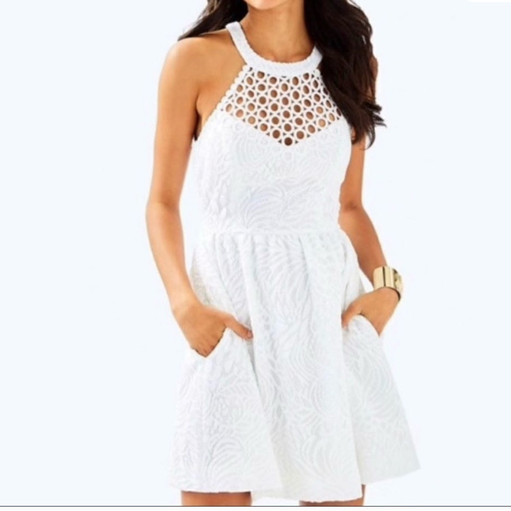 Lilly Pulitzer Kinley white dress